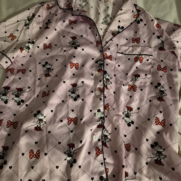 Disney Pink Mickey and Minnie Pajama Set - Picture 4 of 4